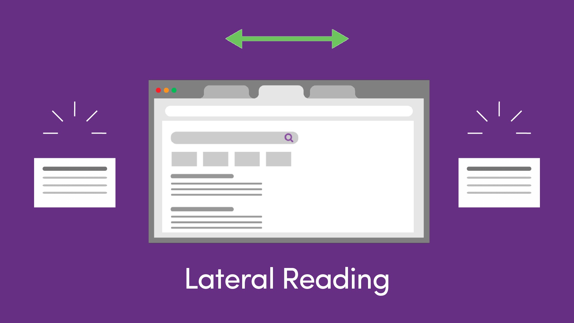 Lateral Reading: Detecting Online Sources You Can Trust video thumbnail